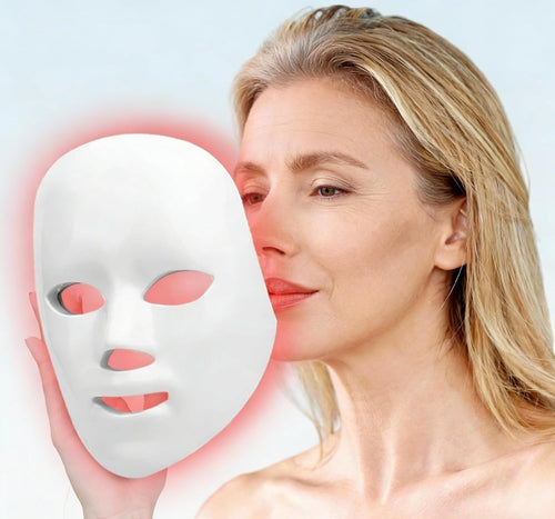 GlowMask Pro™ 7-Color LED Light Therapy Face Mask