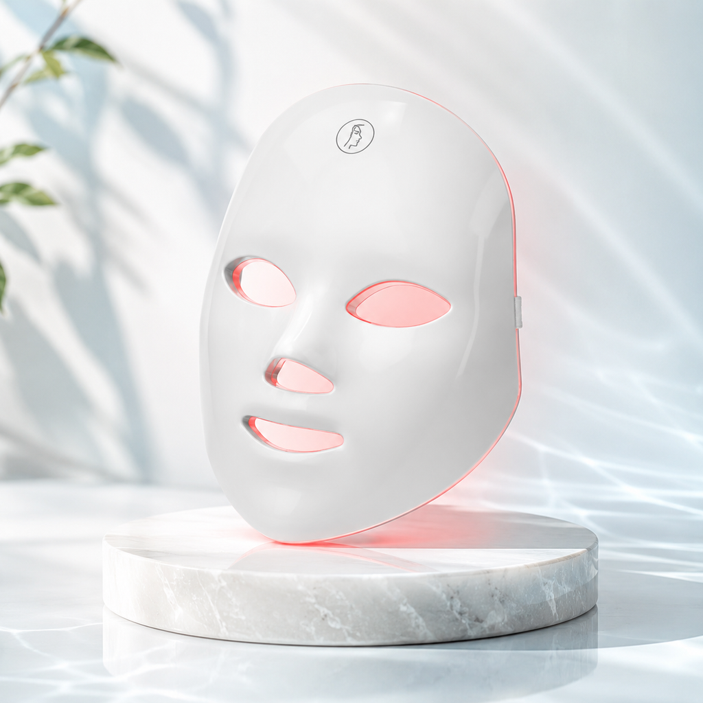 GlowMask Pro™ 7-Color LED Light Therapy Face Mask