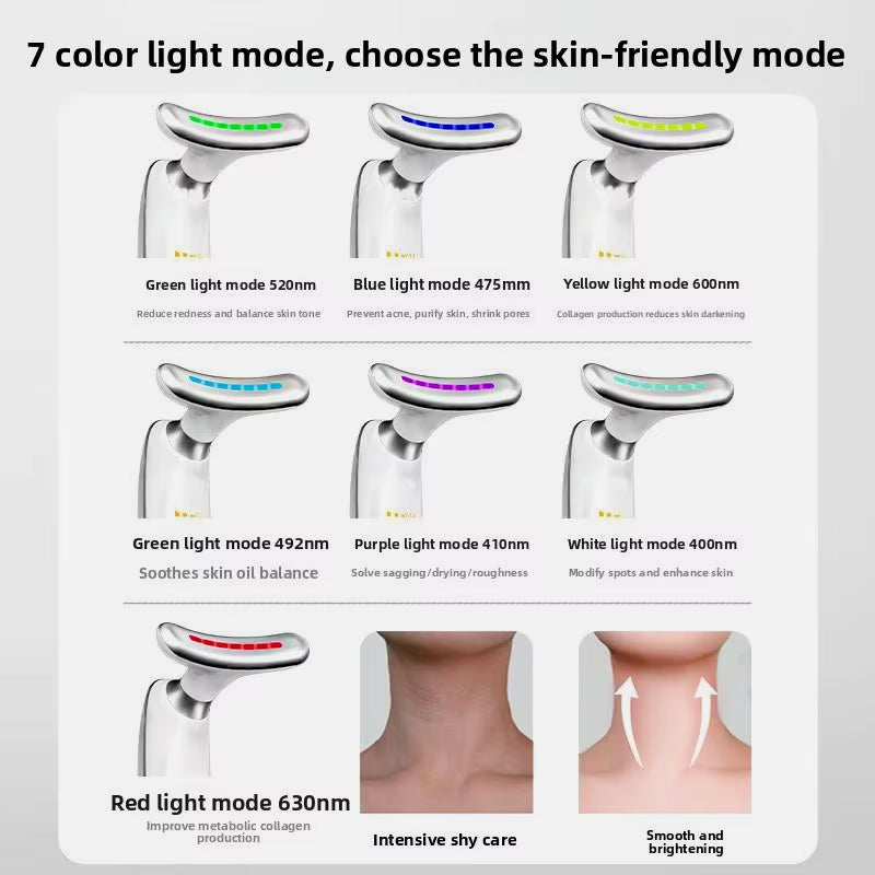 2025 Trending Portable Handheld Skin Care Beauty Face Neck Massager Personal Care Device with Skin Tightening Feature EU Plug