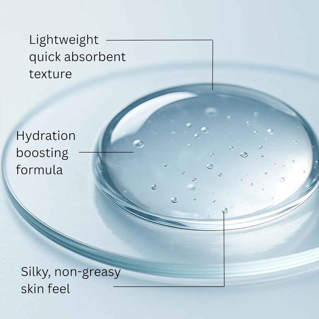 Collagen Facial Serum for Hydration and Firmness with Peptides, Hyaluronic Acid, and Squalane - Fast-Absorbing Formula, 1 Fl Oz (1-Pack)